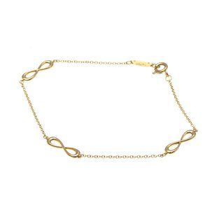 TIFFANY & CO. 18k Rose Gold Charm Bracelet